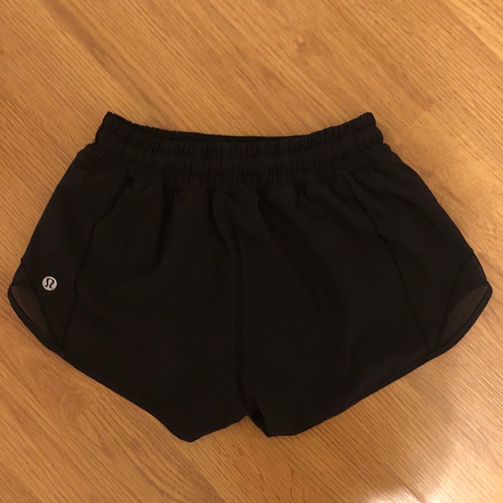 Black lululemon shorts